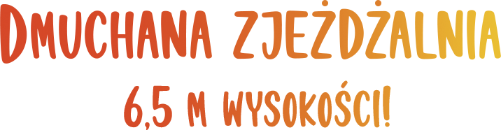 DMUCHANA ZJEŻDŻALNIA, 6.5M WYSOKOŚCI!